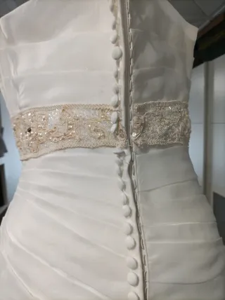 Vestido de Novia Aire Barcelona Blanco