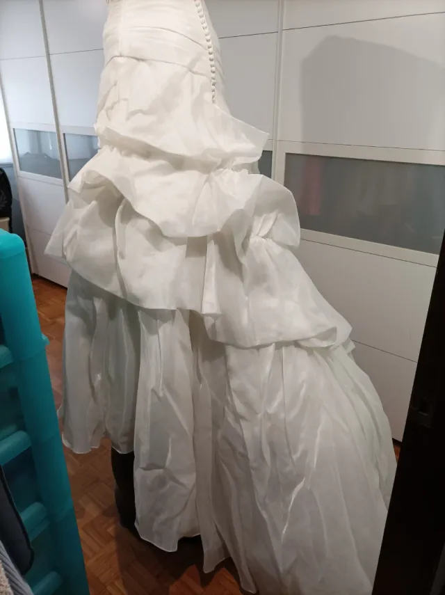 Vestido de Novia Aire Barcelona Blanco