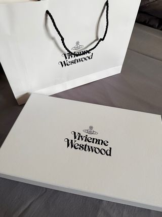 Sciarpa Vivienne Westwood Beige e Bianca