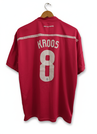 Camiseta Real Madrid Adidas 14 15 rosa Kroos