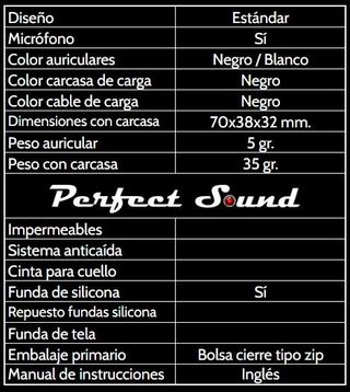 Auriculares inalámbricos (negro - blanco)