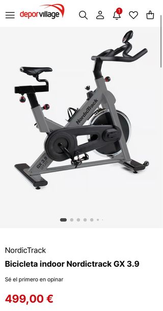 Bicicleta Indoor Nordictrack GX 3.9