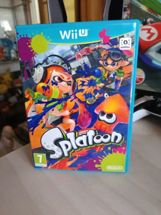 Splatoon + Amiibo Squid Verde Wii U Nintendo