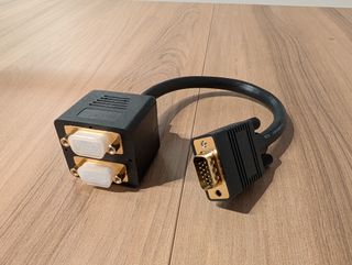 Cable Duplicador Vídeo VGA