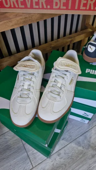 Zapatillas Puma Palermo Beige/Marrón
