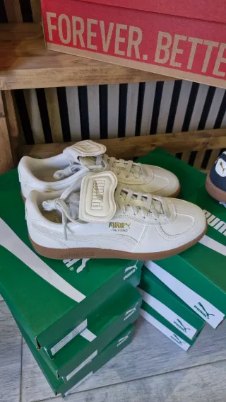 Zapatillas Puma Palermo Beige/Marrón