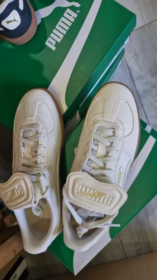 Zapatillas Puma Palermo Beige/Marrón
