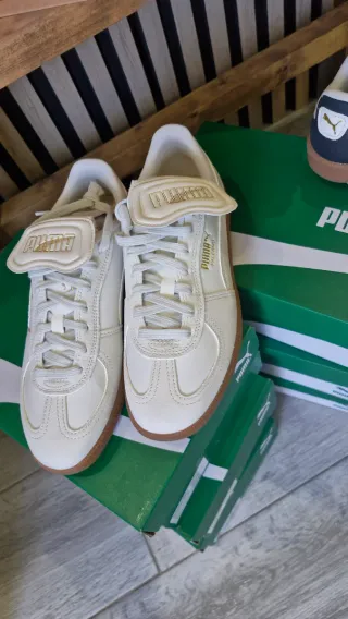 Zapatillas Puma Palermo Beige/Marrón