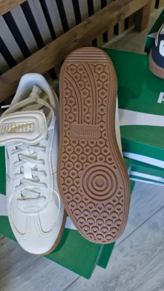 Zapatillas Puma Palermo Beige/Marrón