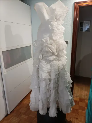 Vestido de Novia Pepe Botella Blanco