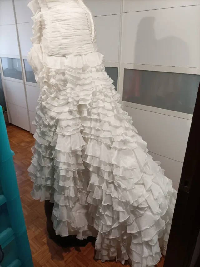 Vestido de Novia Pepe Botella Blanco