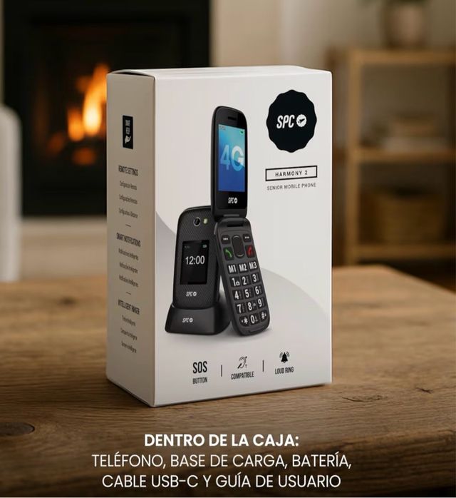 SPC Harmony 2 Teléfono Móvil Senior