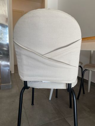 4 Sillas Comedor IKEA EBBALYCKE IDEKULLA Beige