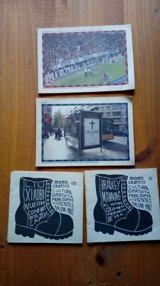 Lote de 4 revistas monográfico.net