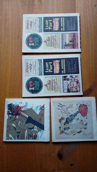 Lote de 4 revistas monográfico.net