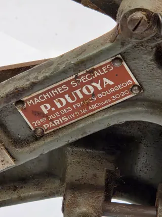 Máquina de coser sacos Pedersen Antigua