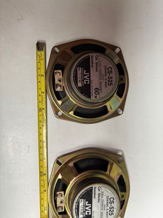 2 altavoces JVC CS-525 Car Stereo