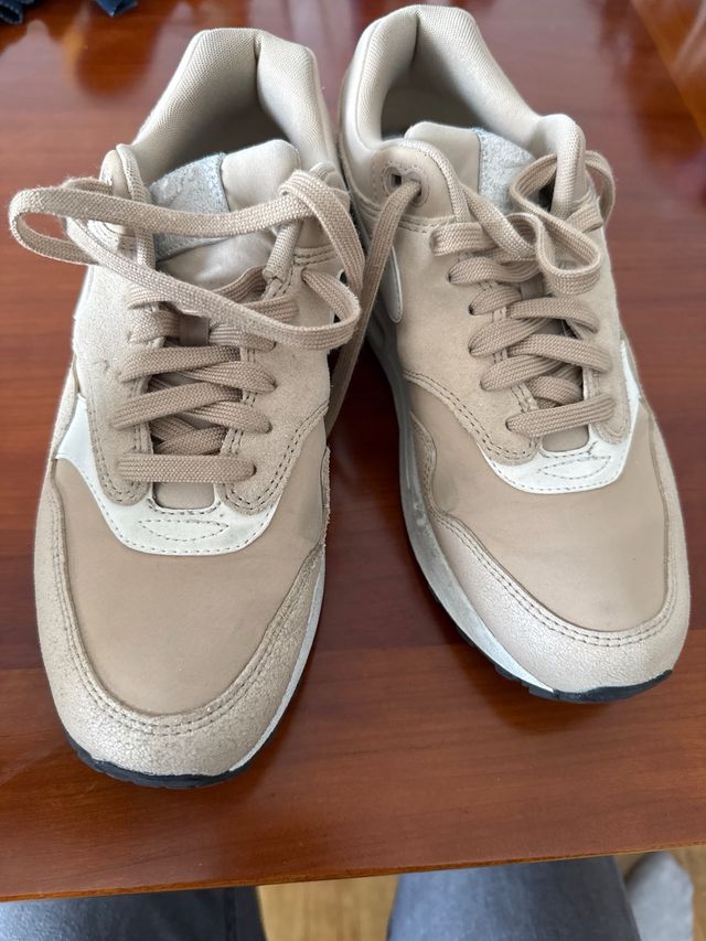 Nike Air Max 1 Prm Beige/Blanco