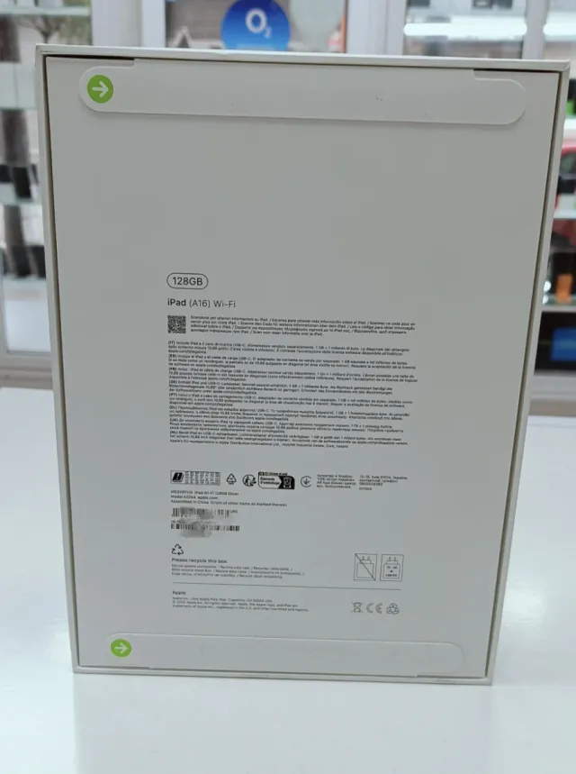 iPad 11ª Gen 128GB Plata Nuevo Precintado