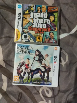 Cajas Nintendo DS y 3DS