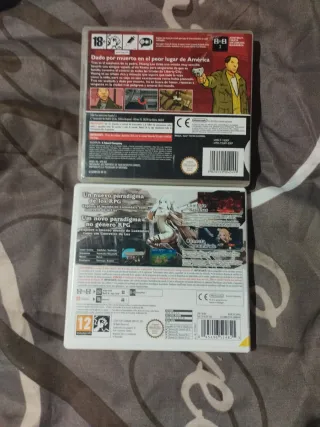 Cajas Nintendo DS y 3DS