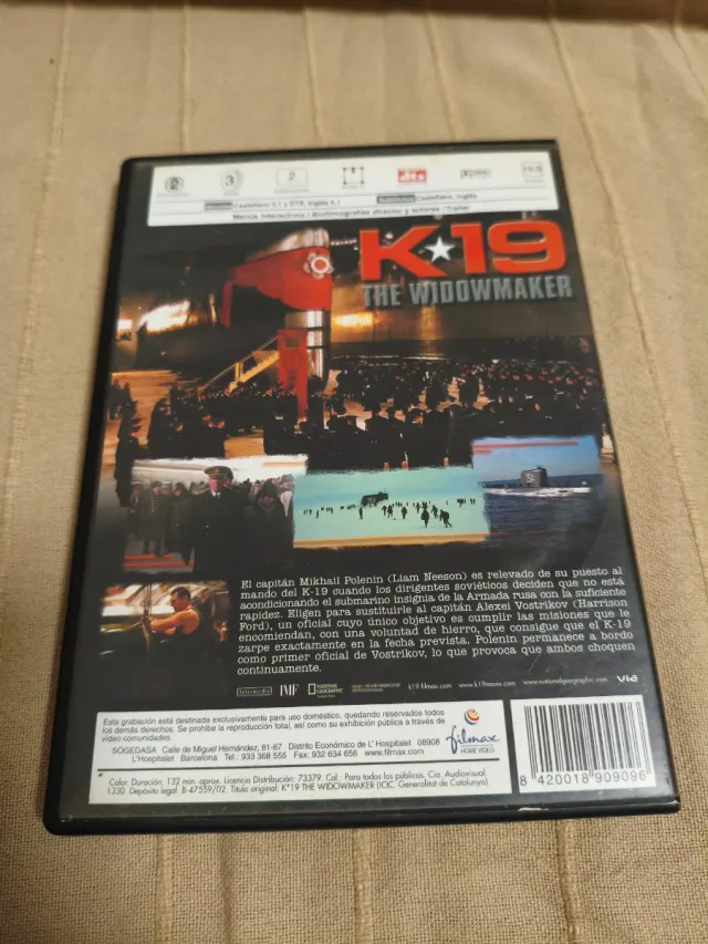 DVD K19 The Widowmaker