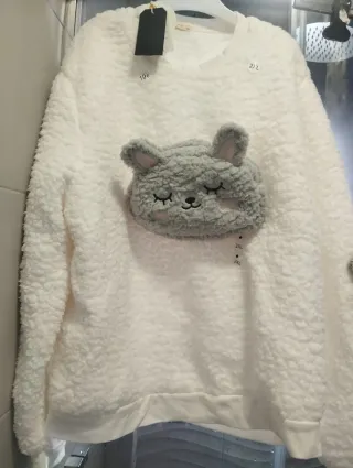 Sudadera y calcetines mujer talla XXXL