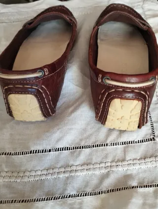 Mocasines de piel planos