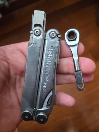 Mini carraca 1/4 para Leatherman