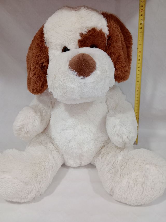 Peluche perro grande 40x40cm aprox.