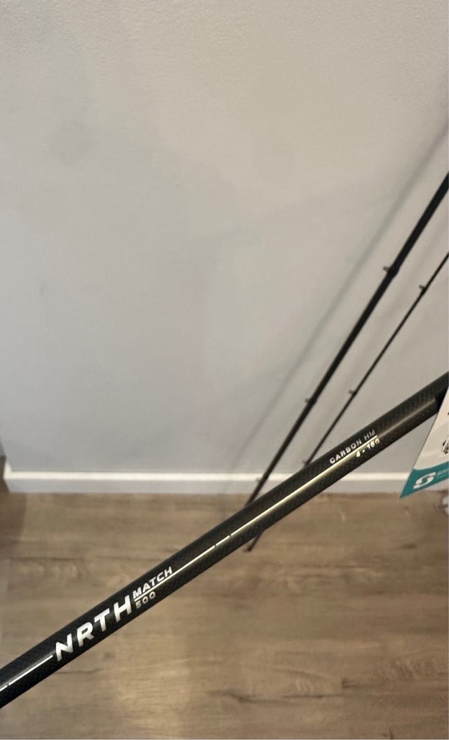 Caña de pesca carbono NRTH 500 Match 3,90 NUEVA