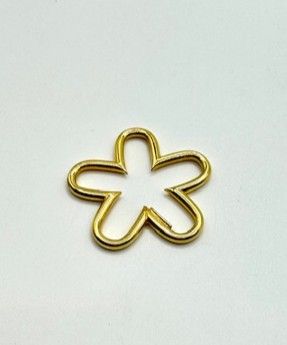 COLGANTE FLOR ORO 18K
