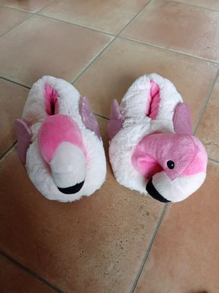 Pantofole Flamingo Rosa Taglia Unica
