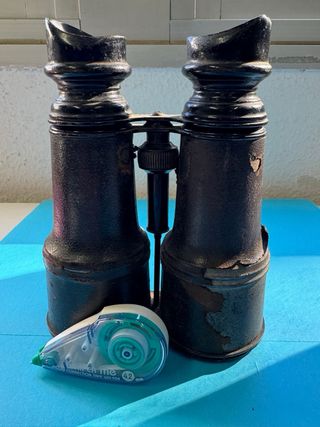 Binoculares antiguos gran tamaño