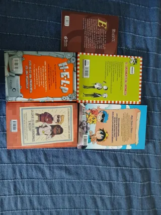 Lote 5 libros infantil/juvenil