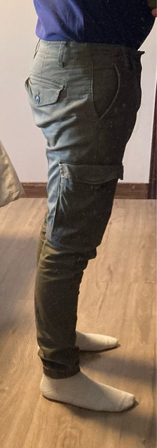 Pantalón cargo Jack & Jones verde