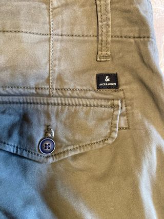 Pantalón cargo Jack & Jones verde