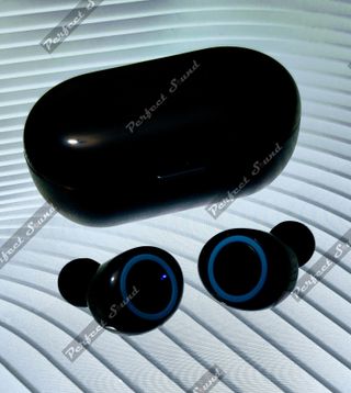Auriculares inalámbricos (negro - azul)