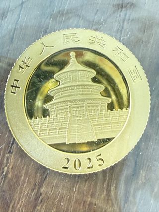 Moneda Panda Oro 1/10 Onza