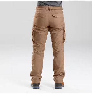 Pantalón trekking hombre talla 44 beige
