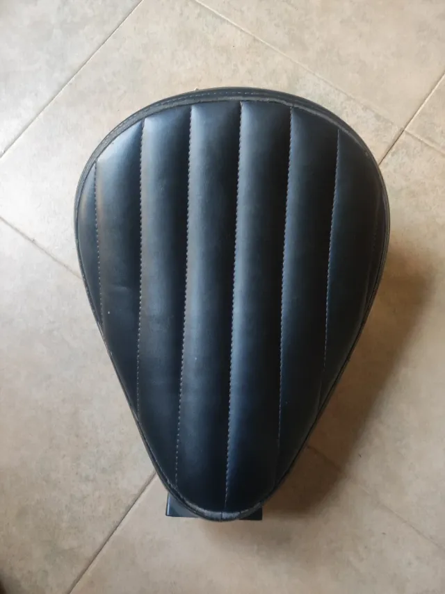 Asiento Custom Muelles Negro