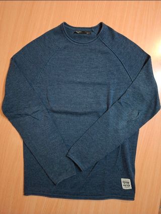 Maglione Piazza Italia Uomo Blu Taglia S