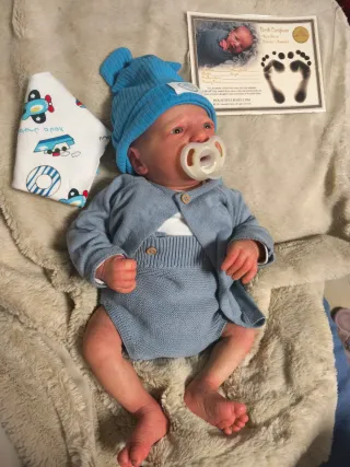 Bebé Reborn Realborn Blake Despierto