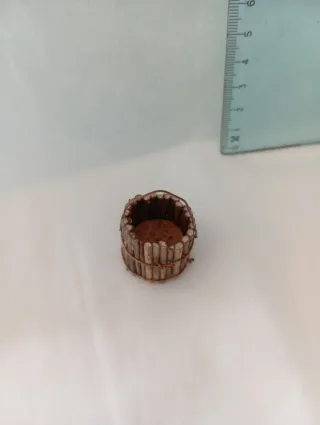 Miniature per presepe in terracotta