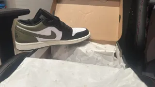 Nike Jordan Low Verde y Blanco