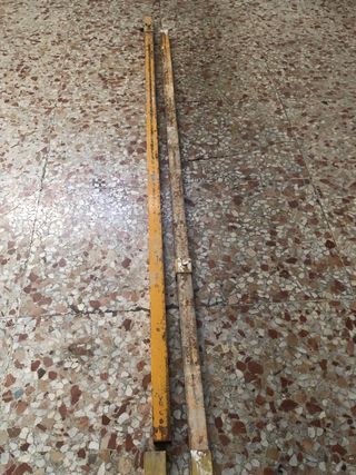 Regla telescópica de obra