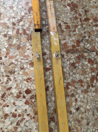 Regla telescópica de obra