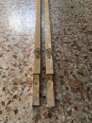 Regla telescópica de obra