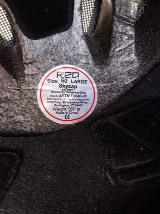 Casco de Nieve Blanco Mujer