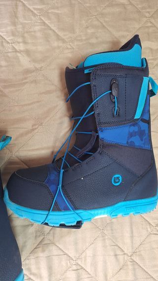 Tabla Snowboard Burton Clash + Botas.